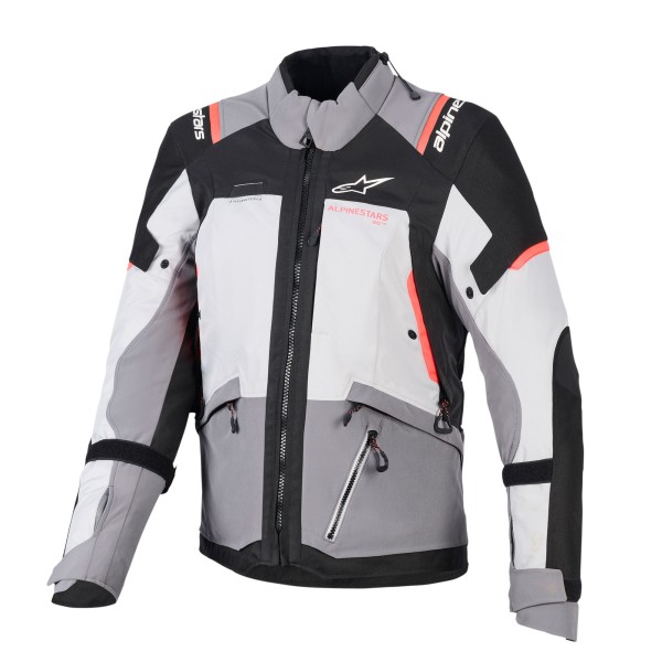 Alpinestars Alpinestars stella andes v4 drystar jkt dark grey ice grey blk coral
